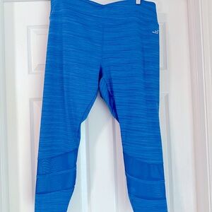 BCG Women's Plus Sheer Splices 7/8 Leggings